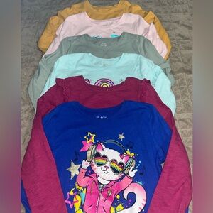6 long sleeve top bundle EUC